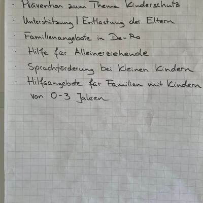 Cluster IV: Prävention & Familienunterstützung