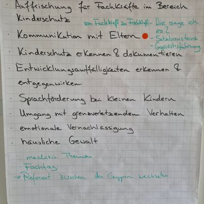 Cluster V: Fachliche Qualifizierung & Fortbildung