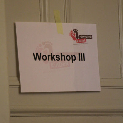 Workshop III: Netzwerkarbeit -mehr als ein Treffen von Akteuren